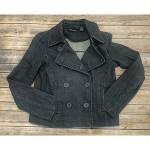 New York & Company denim blazer XS